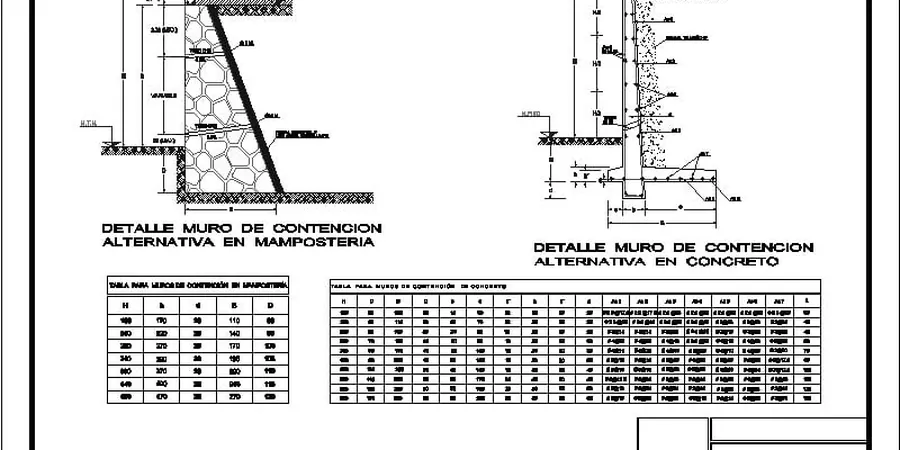 Imagen ilustrativa de Muros contencion en Jerez